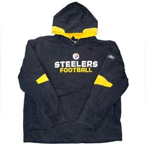 Vintage Pittsburgh Steelers Reebok Hoodie